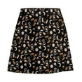 thumbnail image 5 of Witch Halloween Skirt Woman Tarot Sun Moon Stars Print Modern Mini Skirts High Waist Stree, 5 of 6