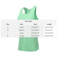 thumbnail image 2 of Babysbule Women's Sleeveless Breathable Mesh Racerback Tank Top, Quick Dry Activewear for Running, Fitness and Workout, 2 of 4