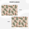 thumbnail image 4 of Placemats Set of 4 / 6, Cowboy Christmas Trees Placemats for Dining Table Indoor/Outdoors Heat Resistant Washable Placemats 18" x 12", 4 of 8