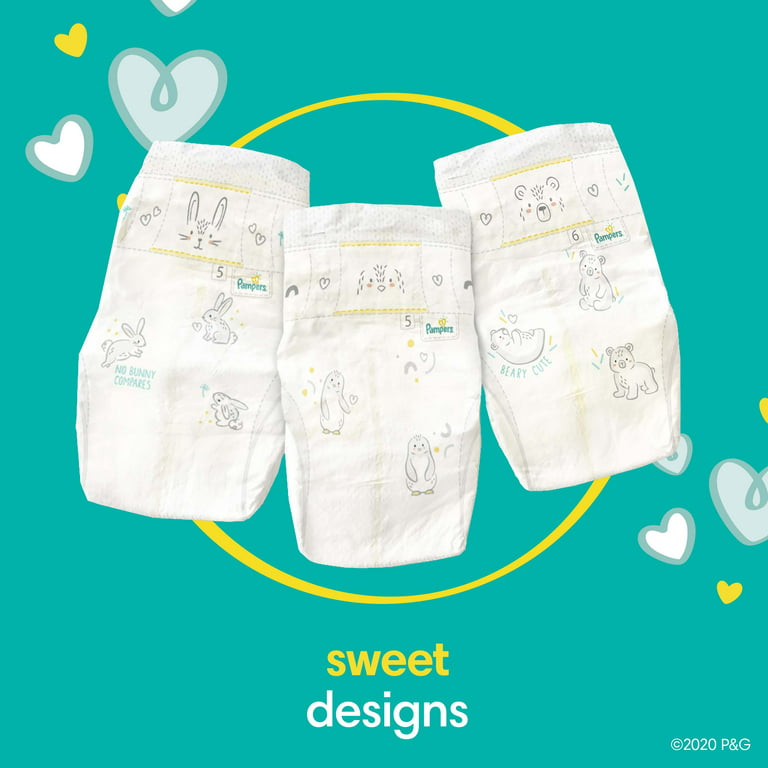  Pampers Swaddlers, pañales, talla 3, 26 unidades : Bebés