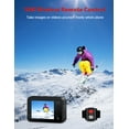 thumbnail image 6 of WOLFANG AC940 4K60FPS Action Camera 24MP, Touchscreen WiFi Sports Camera, 40M Waterproof, 6-Axis EIS, 170° Wide Angle, Remote Control, 6 of 9