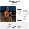thumbnail image 3 of Bluetooth Smart Ring Waterproof Fitness Tracker Ring for Women Men, Heart Rate Monitor Health Oximeter Step Counter Sleep Monitoring, 3 of 4