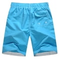 thumbnail image 4 of Puntoco Pantalones De Playa Finos De Secado Rápido De Verano Para Hombre, Pantalones Cortos Deportivos Informales Con Cordón, Pantalones Cortos Azul Oscuro Xxxl, Pantalones Cortos Para Hombre, 4 of 7