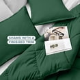 thumbnail image 4 of Juego de edredón Bare Home California King ultra suave verde bosque, 4 of 8