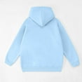 thumbnail image 5 of zaveiop Cat Pouch Hoodies Womens Pet Pouch Hoodies Oversized Kangaroo Pocket Sweatshirt Pets Holder Carriers Pullover Top (Light Blue, M), 5 of 9