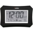 thumbnail image 2 of Lorell LCD Wall/Alarm Clock Digital - Quartz - LCD - Black Main Dial - Silver/Plastic Case, 2 of 2