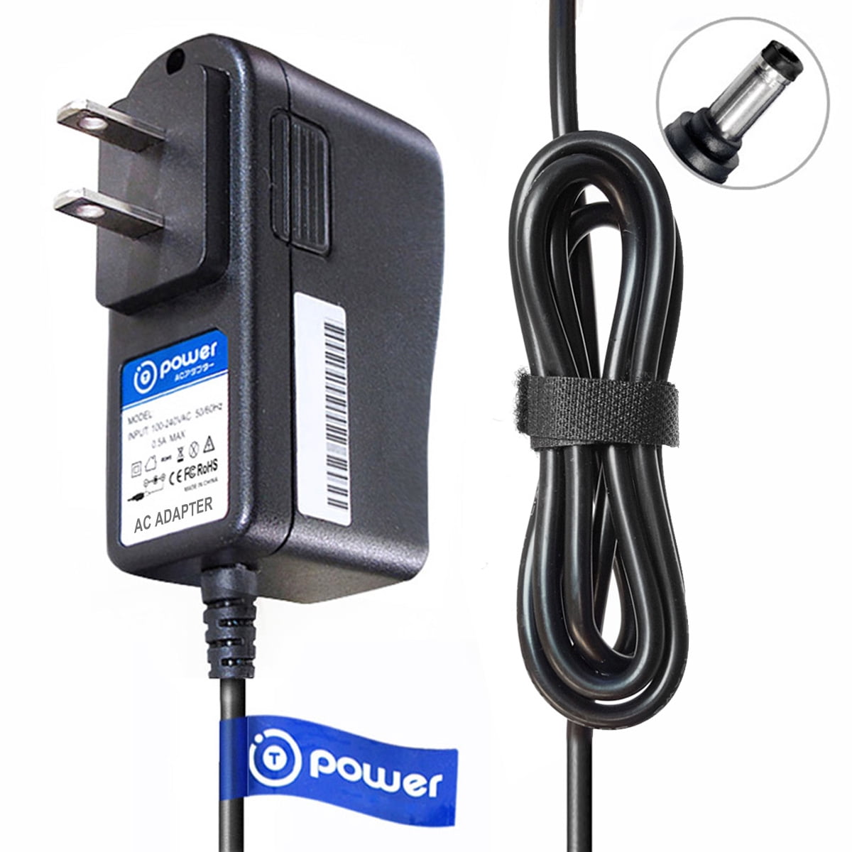 AC-DC Adapter Charger For Dymo Letratag Label Maker Printer 9V 2A Power Supply