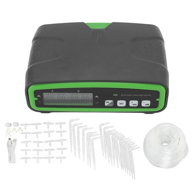 Sistema de riego automático NikouMX Kit de riego por goteo automático Regadera automática para plantas interior