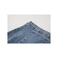 thumbnail image 6 of Vintage Slim High Waist Split Mermaid Skirt Women Plus Size Long Skirt Bag Hip Female Casual Fashion Denim Skirt Autumn New-Blue-4XL, 6 of 7