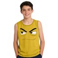 thumbnail image 3 of Camisola de Niños Pequeños 3-15 Años sin Mangas Tela Suave Gradiente Impresión Moda Linda para la Fiesta de Boda en Casa, 3 of 6