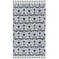 thumbnail image 2 of SAFAVIEH Sahara Catriona Geometric Trellis Area Rug, Navy/Ivory, 5' x 8', 2 of 9