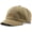 Khaki, variant on CoCoMangos Short Brim Baseball Cap for Men Women Unconstructed Washed Cotton Adjustable Short Bill Hat Vintage Low Profile Dad Hat