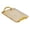Light Brown, variant on Rectangular Serving Platters Storage Organizer Multifunction Rectangle Breakfast Tray Food Snack Tray Decorative Tray for Party Living Room Gray