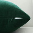 thumbnail image 4 of Fundas de almohada decorativas Jeneoo, 50 x 50 cm, chenilla, 2 unidades, verdes, 4 of 7