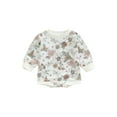 thumbnail image 1 of Sedceaty Baby Girls Romper, Long Sleeve Crew Neck Flower Butterfly Print Fall Bodysuit for Casual Daily, 1 of 8