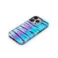 thumbnail image 3 of DesignSkinz Scratch-Resistant Hard Slim Case Compatible with iPhone 16 Plus (Compatible with MagSafe) - Vivid Blue Washed Tie Dye V1, 3 of 9