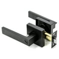 thumbnail image 6 of Villar Home Designs Door Lever Crown Black Privacy 20 Pack, 6 of 8