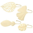 thumbnail image 6 of OFFIGAM 4Pcs Space Saving Hangers Leaf Shaped Iron Hooks for Living Room Bedroom Kitchen Bathroom Entrance Hall, 6 of 8