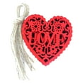 thumbnail image 4 of Ornamento Pendiente Colgante Decoración Bo Corazón Hueco De Sunnimix Boda de manualidades de madera para colgar, 4 of 8