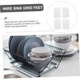 thumbnail image 2 of EcoNesxp 100pcs Iron Protectors White Wire Gutter Grille Protectors, 2 of 5