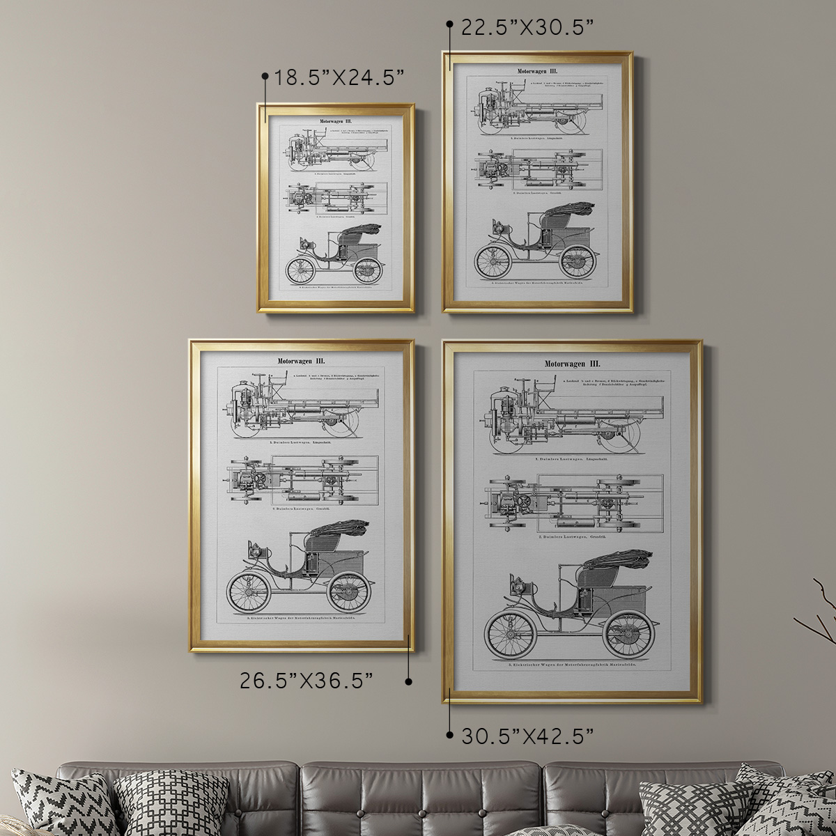 Industrial Motorcar Premium Classic Framed Print - Ready to Hang
