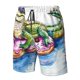 thumbnail image 4 of Fotbe Alligator Donut Pool Float Trajes de Baño Estampados para Hombre, Shorts de Verano de Secado Rápido, Ropa de Playa, Bañadores-X-Large, 4 of 6