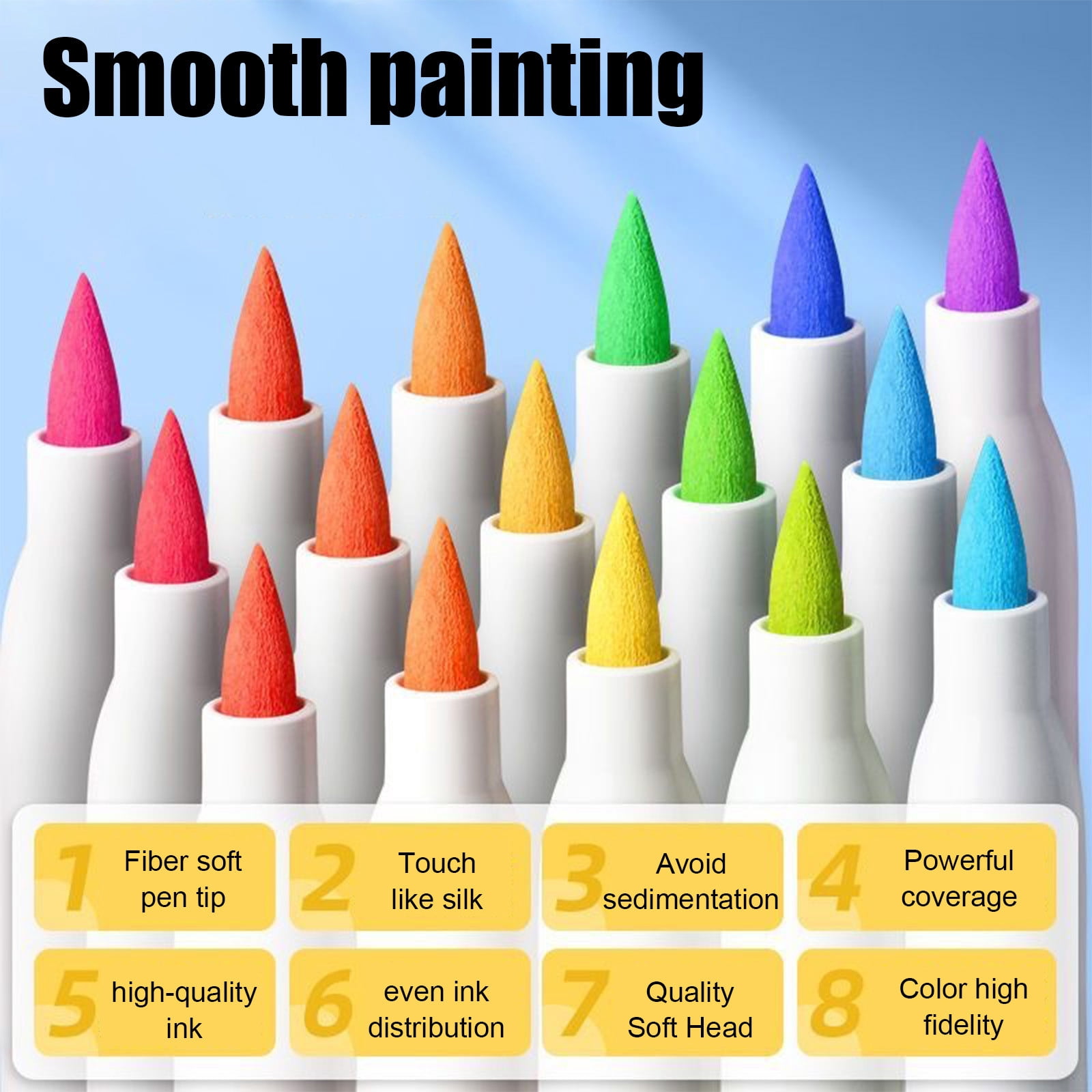 JOGZMZ 48 Colors Glitter Gel Pens 0.5mm Fine Point Pearlescent Ink Markers Set for Journaling Scrapbooking Card Making