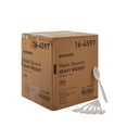 thumbnail image 6 of McKesson Plastic Spoons, Heavy Weight Disposable Cutlery, 6.1 in, 1000 Ct, 6 of 9