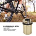 thumbnail image 3 of Cuerpo De Buje De 11 Velocidades, Resistencia A La Corrosión Cuerpo De Buje De Bicicleta Pulido Fino Diámetro Del Orificio De 15 Mm 2 Rodamientos Fácil Instalación, 3 of 7