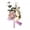 A, variant on Flower Boutonniere Wedding Boutonniere Artificial Silk Flower Lapel Pin for Groom Bride Parents Elegant Floral Accessory for Bridal Party Design