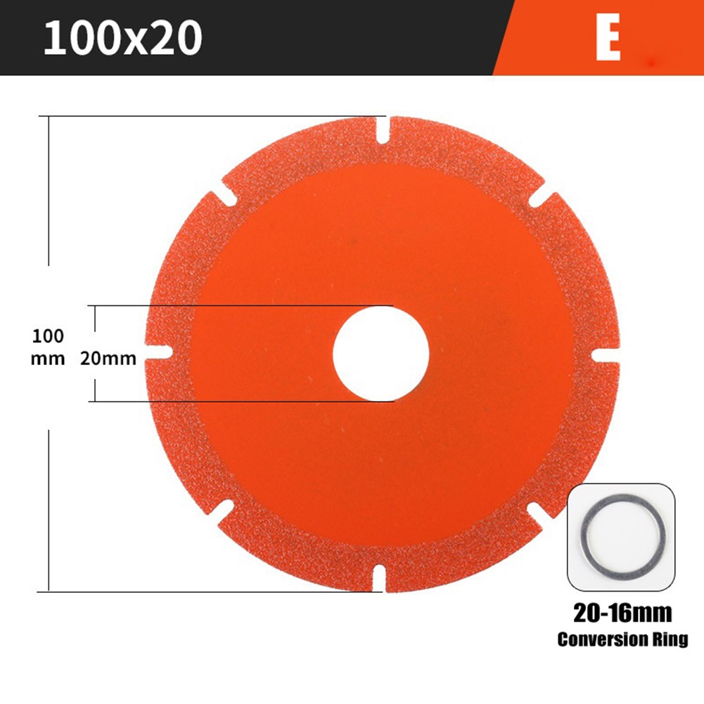 100×20×1mm Tile Cutting Disc Diamond Marble Saw Blade Ceramic Jade
