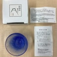 thumbnail image 4 of Special Sale! Japanese Sake Glass Fuji Fujisan Blue Symbol Craftsmanship Hand Made, 4 of 11