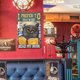 thumbnail image 5 of Placa Metal Vintage Pintura Hierro Rectangular Gato Arte Pared Bar para El 20x30cm, 5 of 9