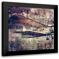 thumbnail image 1 of Sophie 6 20x20 Black Modern Framed Museum Art Print Titled - Vintage Fixed Wing Airplane, 1 of 5