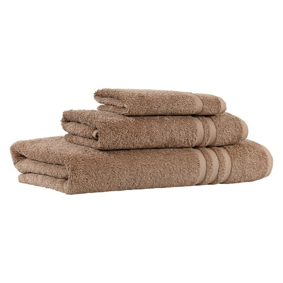 Denzi 3-Piece Turkish Cotton Towel Set