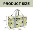 thumbnail image 2 of Bolsa de picnic reutilizable, bolsas más frescas con tapa con cremallera - comida campestre, playa, entrega de comida, al aire libre, 2 of 5