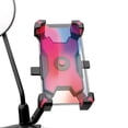 thumbnail image 4 of Soporte para teléfono de bicicleta ZHAOCHENG con espejo retrovisor giratorio de 360° para teléfono inteligente de 5,7 a 7,8 pulgadas, 4 of 4