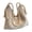 Off white, variant on Cotton Woven Shoulder Bag Convertible Carry Style Fashion Statement Handbag