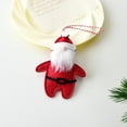 thumbnail image 7 of Yhmxh Christmas Tree Ornaments, Felt Santa Claus Hanging Ornament for Christmas Tree Xmas Tree Ornament, All kinds of Santa Claus Felt Ornaments Xmas Tree Ornament for Home Wall Party Decorations, 7 of 7