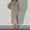 Khaki, variant on Satin Dress, Long Sleeve Elegant Dress for Women, Loose Fitting Casual Party Dress with Accordion Pleats
