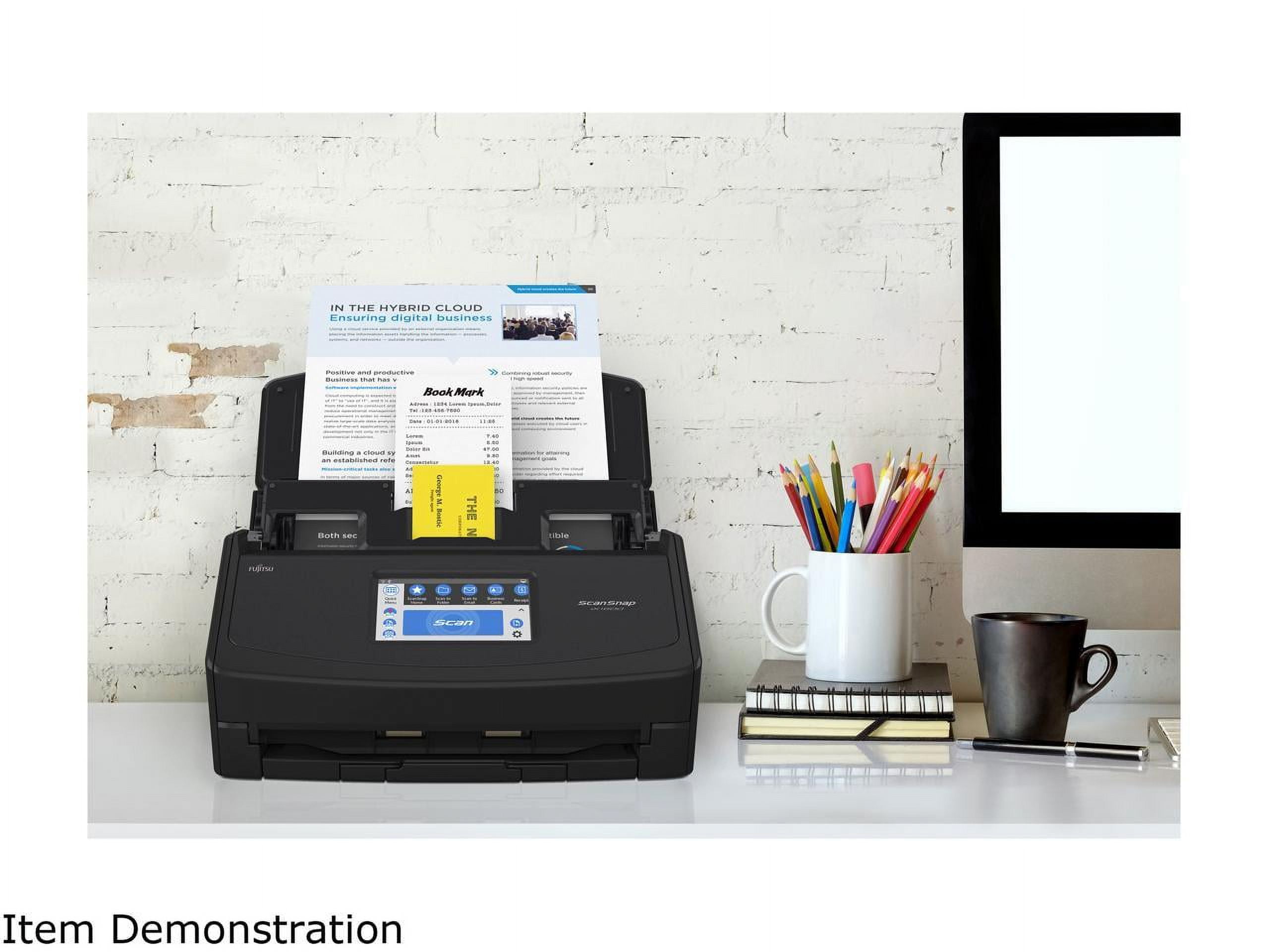Ricoh ScanSnap iX1600 Wireless Cloud Scanner Color with USB Ricoh ScanSnap iX1600 Wireless Cloud Scanner Color with USB