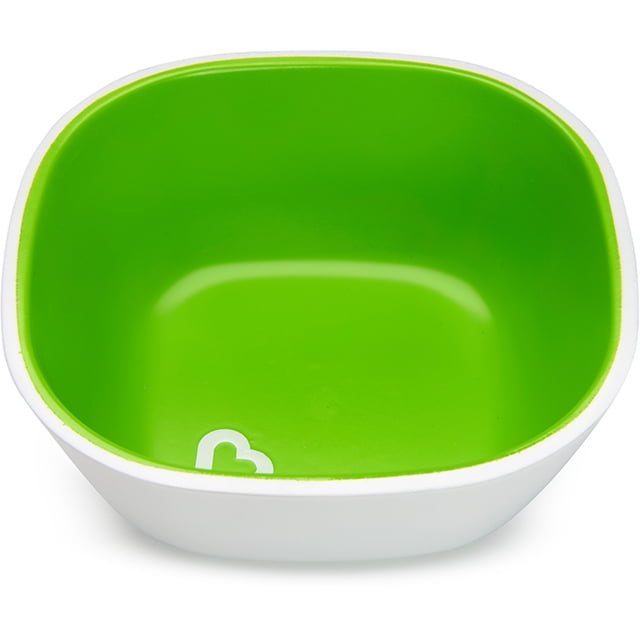 Munchkin Splash Toddler Bowl, Green, 1 Pack