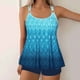 thumbnail image 1 of Traje de baño para mujer Traje de baño dividido con estampado grande para mujer Falda de bikini Traje de baño dividido Trajes de baño para mujer, 1 of 5