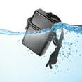thumbnail image 5 of Uxcell Waterproof ID Card Badge Holder, Floating Sports Case with Lanyard Black, 5 of 6