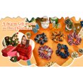 thumbnail image 3 of 6PCS Fall Plaid Hair Scrunchies, Christmas Thanksgiving Hair Tie, Elastic Plaid Fabric Hair Bands Multi Colors Check Hair Ties for Girls Women Hair Accessories, 3 of 9