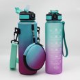 thumbnail image 2 of fankhu 1000ML Water Bottle Sleeve Portable Water Bottle Holder Neoprene Carrier Reusable Insulated Water Jug Carrier Pouch, 2 of 6