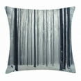thumbnail image 1 of Winter Throw Pillow Cushion Cover, Foggy Mysterious Woodland Beech Trees Forest Peaceful Solitude Morning Scenery, Decorative Square Accent Pillow Case, 16 X 16 Inches, Black White, by Ambesonne, 1 of 2