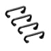 thumbnail image 3 of Hickory Hardware P2171-BI 3-Inch Craftsman Pull, Black Iron, 3 of 3
