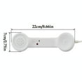 thumbnail image 2 of 3.5mm Mobile Phone Microphone Headset with Volume Control | Noise Reduction Earpiece for Clear Calls | Hands-Free Portable Headset | Includes 1 Earpiece, 2 of 2