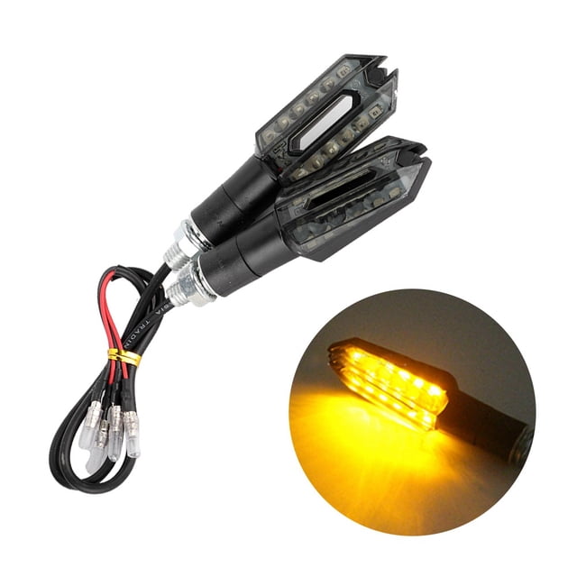 Lámpara de señal de giro, 1 par de LED universales Piezas universales Lámpara de señal de giro LED probada y confiable